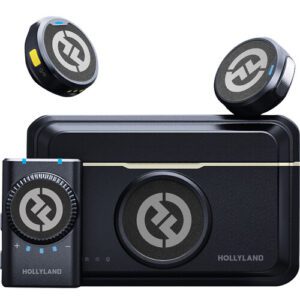 Hollyland LARK M2 DUO 2-Person Wireless Camera-Mount Microphone System